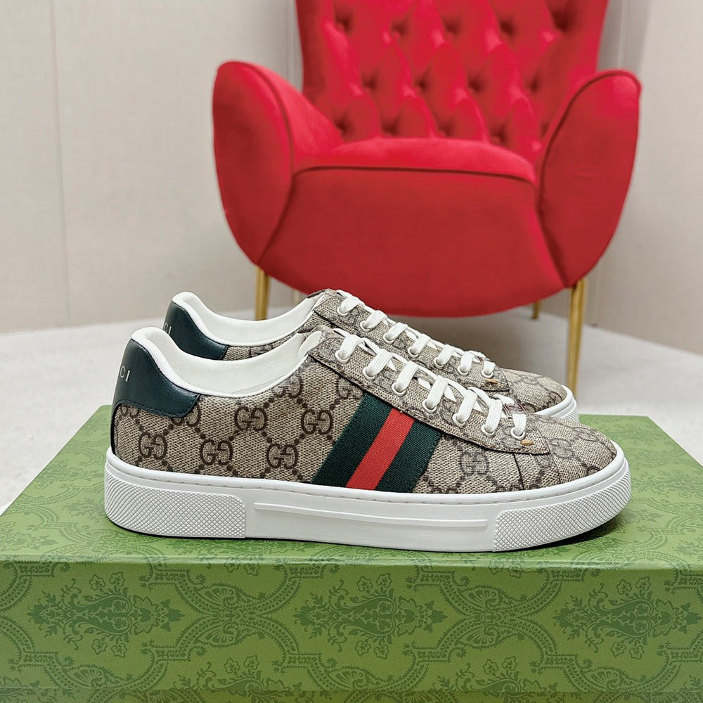 Luxe Pace Sneaker With Bee Embroidery