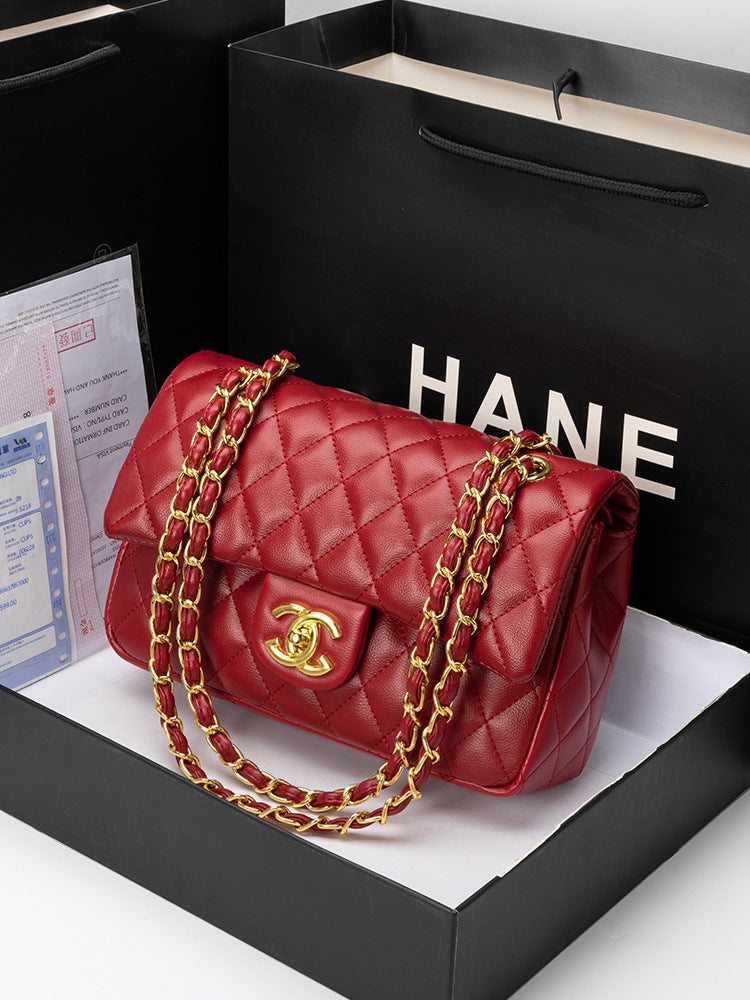 Luxe Chain Shoulder Bag Large Capacity Handbag for Women Premium Fashion Statement