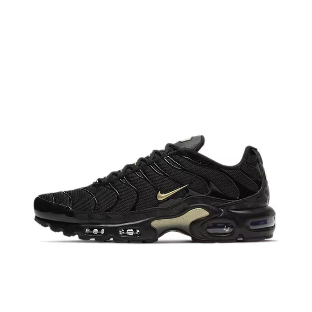 Men's Mesh Lace-Up Running Shoes with Visible Air Cushion Sole
