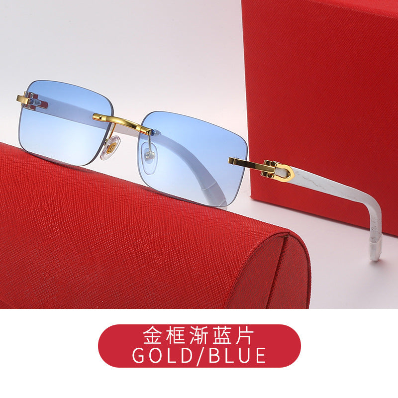 Luxe Frameless Sunglasses Ultra Slim Silhouette For Modern Confident Style Everyday Luxury