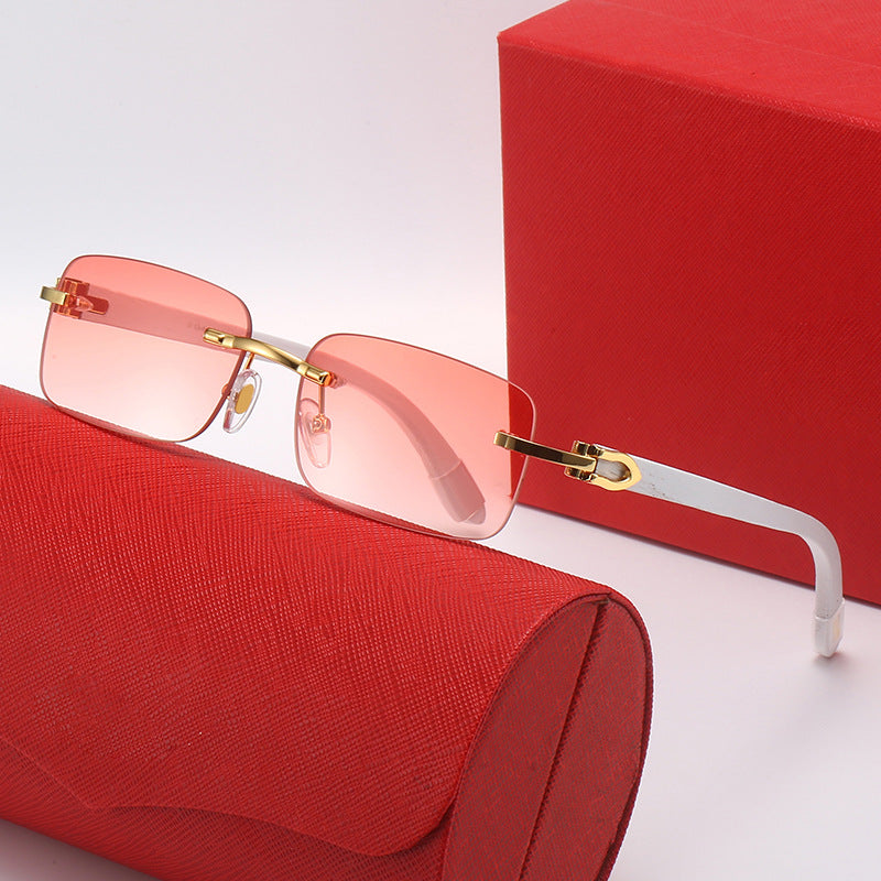 Luxe Frameless Sunglasses Ultra Slim Silhouette For Modern Confident Style Everyday Luxury