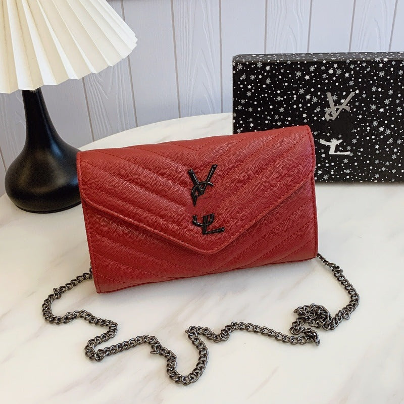 Apex Square Envelope Bag With Chain