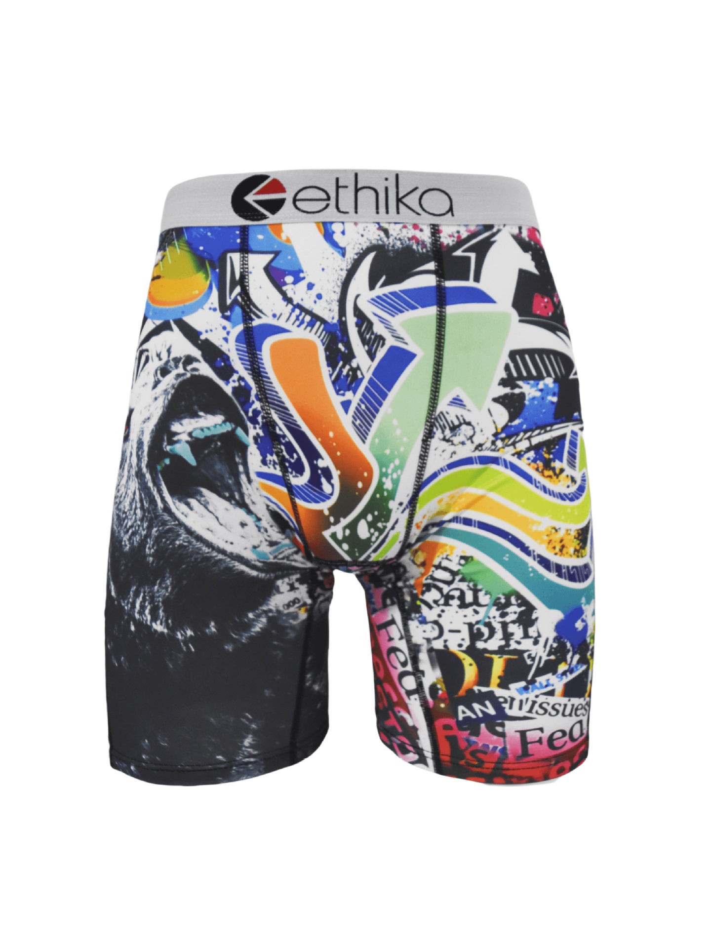 Eth. fashion trend print boxers, men's boxers, beach pants