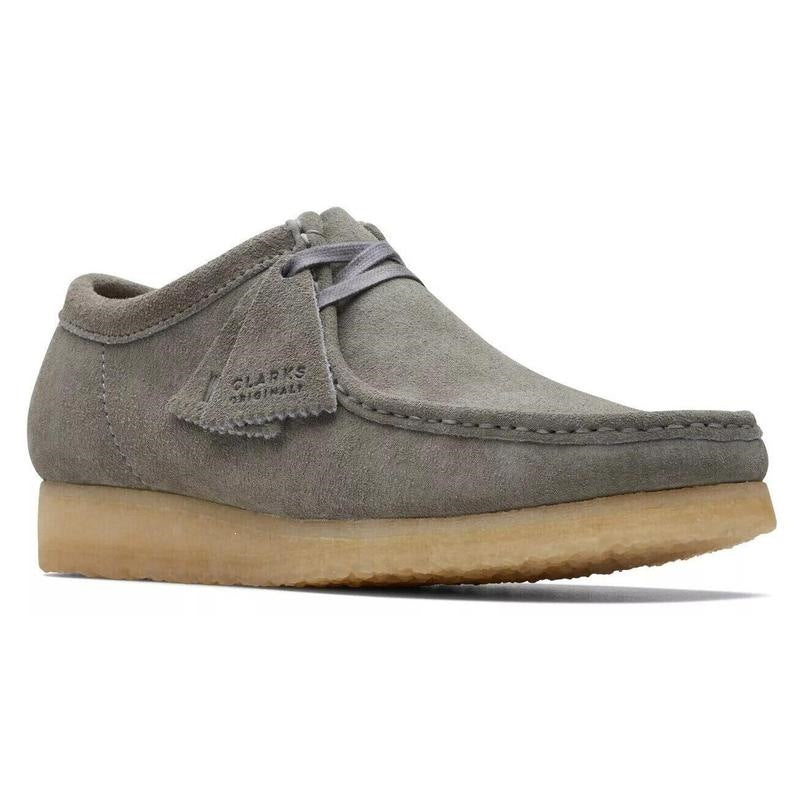 Suede Moc-Toe Slip-On Loafers with Decorative Lace Detail and Soft Sole