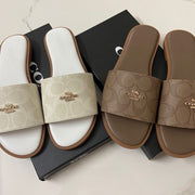 Premium Wide Strap Slide Sandals For Women