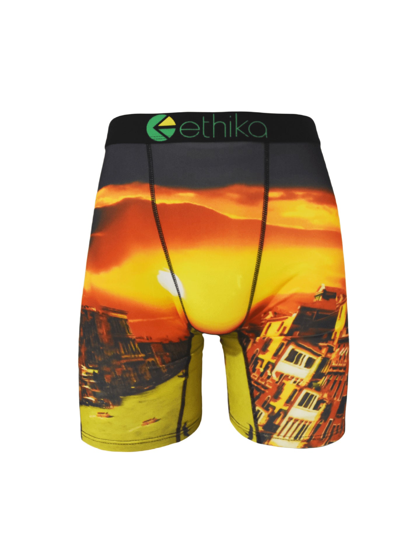 Eth. fashion trend print boxers, men's boxers, beach pants