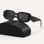Angular Polygonal Full Rim Sunglasses with UV Protection