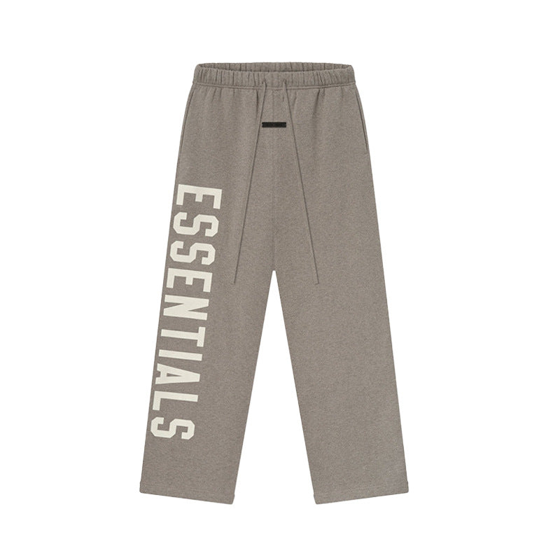 2024 FOG sub-line ESSENTIALS Unisex Straight-leg Sweatpants American Trend Retro Bigfoot Pants