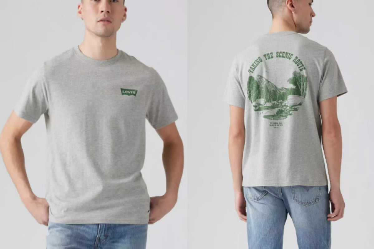 Crew Neck Short Sleeve Graphic T-Shirt