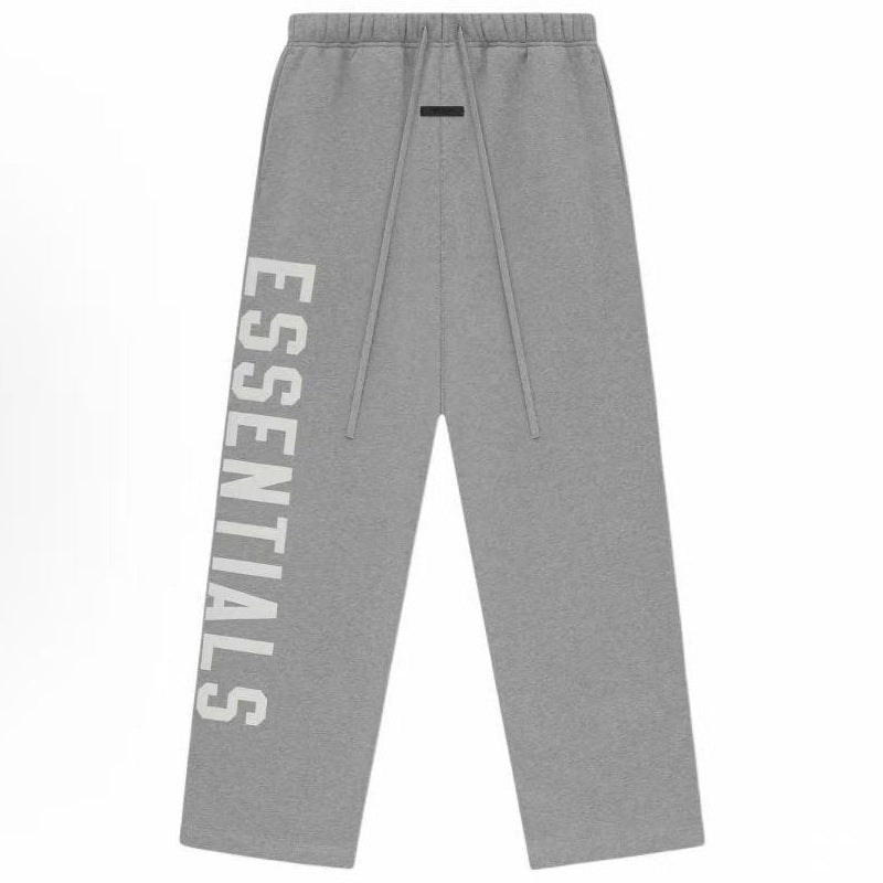 2024 FOG sub-line ESSENTIALS Unisex Straight-leg Sweatpants American Trend Retro Bigfoot Pants