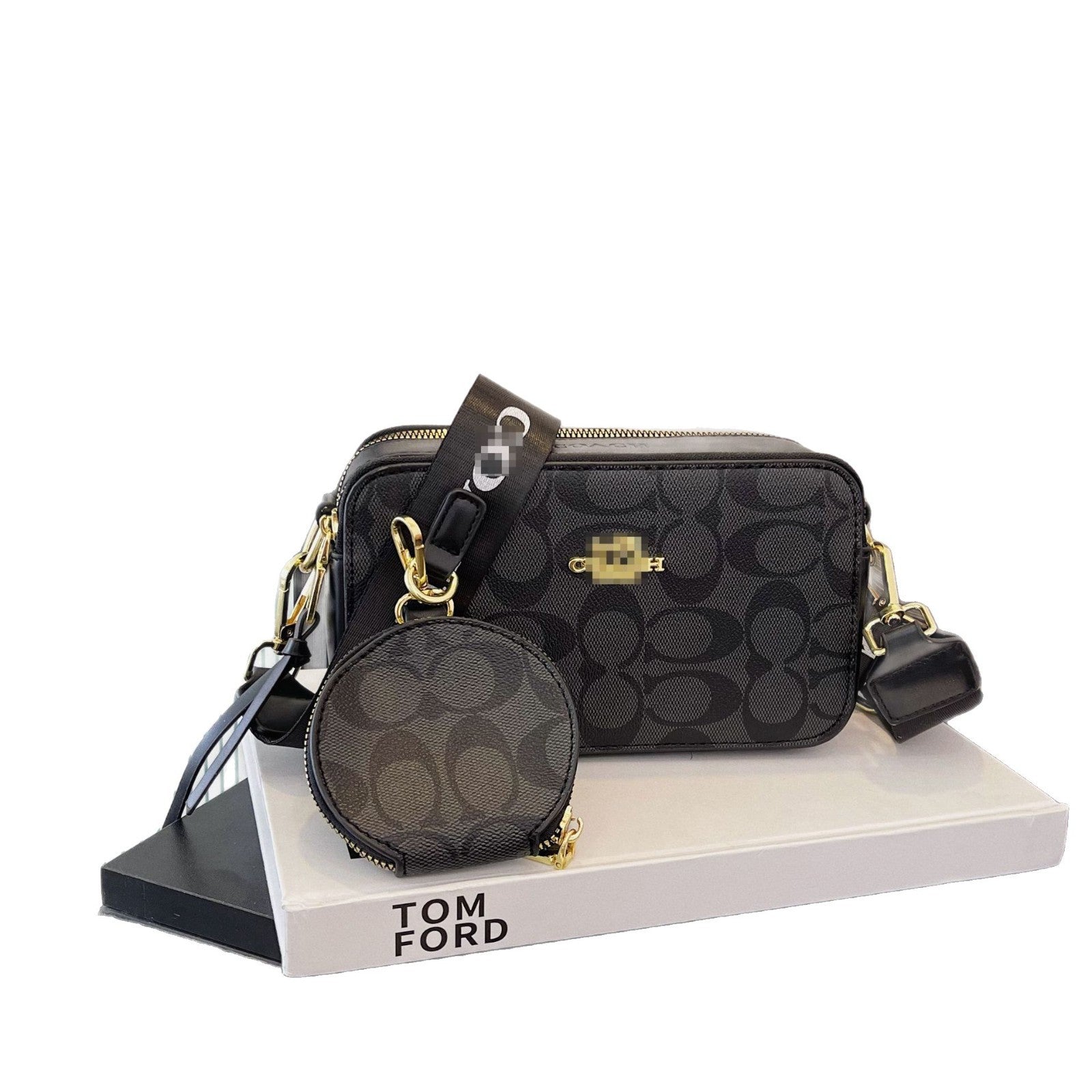 Premium Compact Crossbody Bag Set Featuring Mini Pouch For Everyday Chic And Effortless Style
