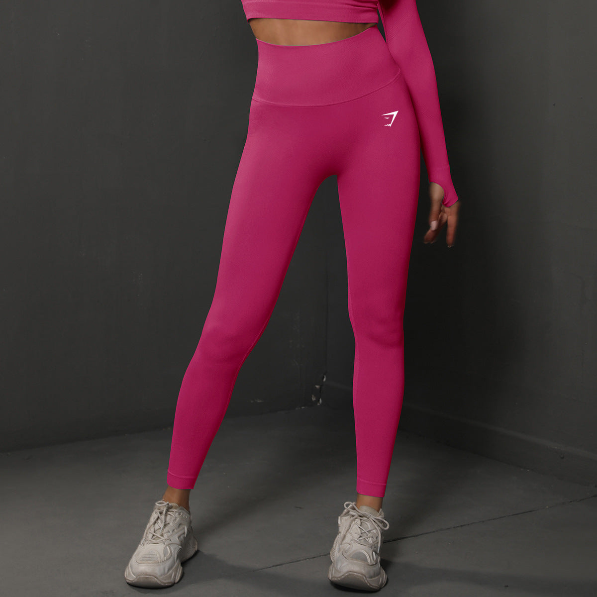 High Waist Ankle-Length Leggings