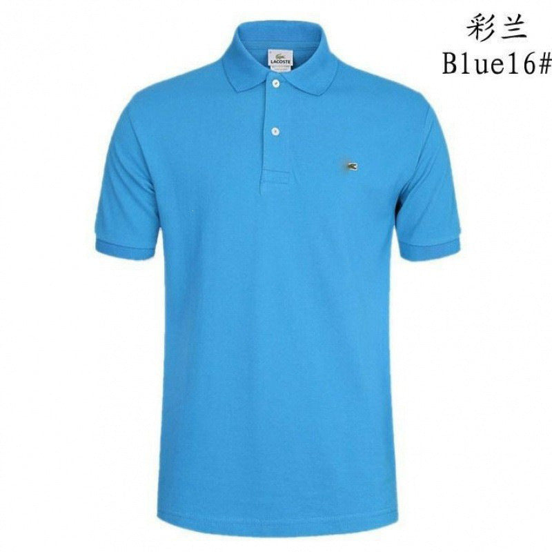 Luxe Embroidered Polo Shirt With Two Button Detail