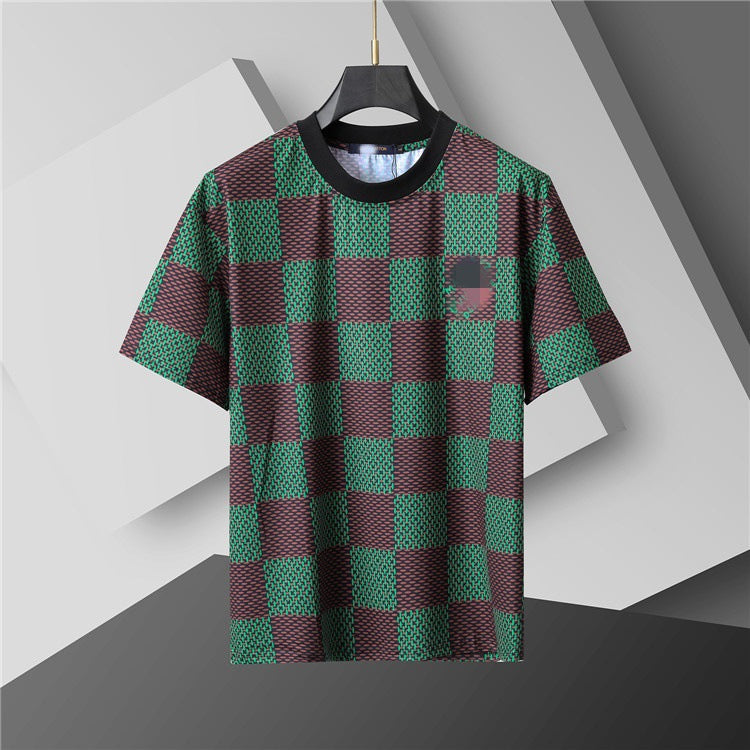 Urban Checkerboard Luxe Tee For Everyday Impact