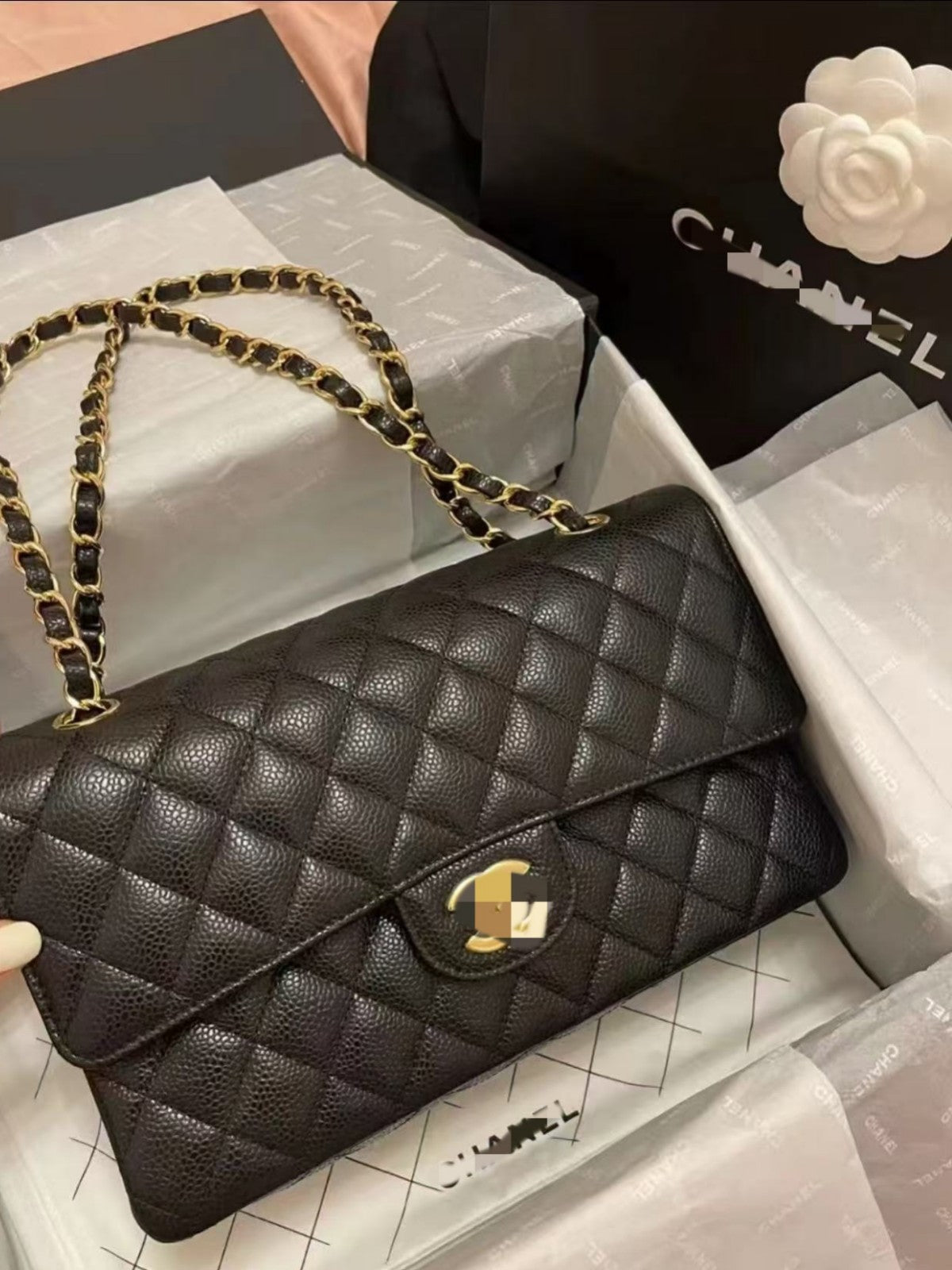 Luxury Diamond Quilted Flap Chain Crossbody Bag