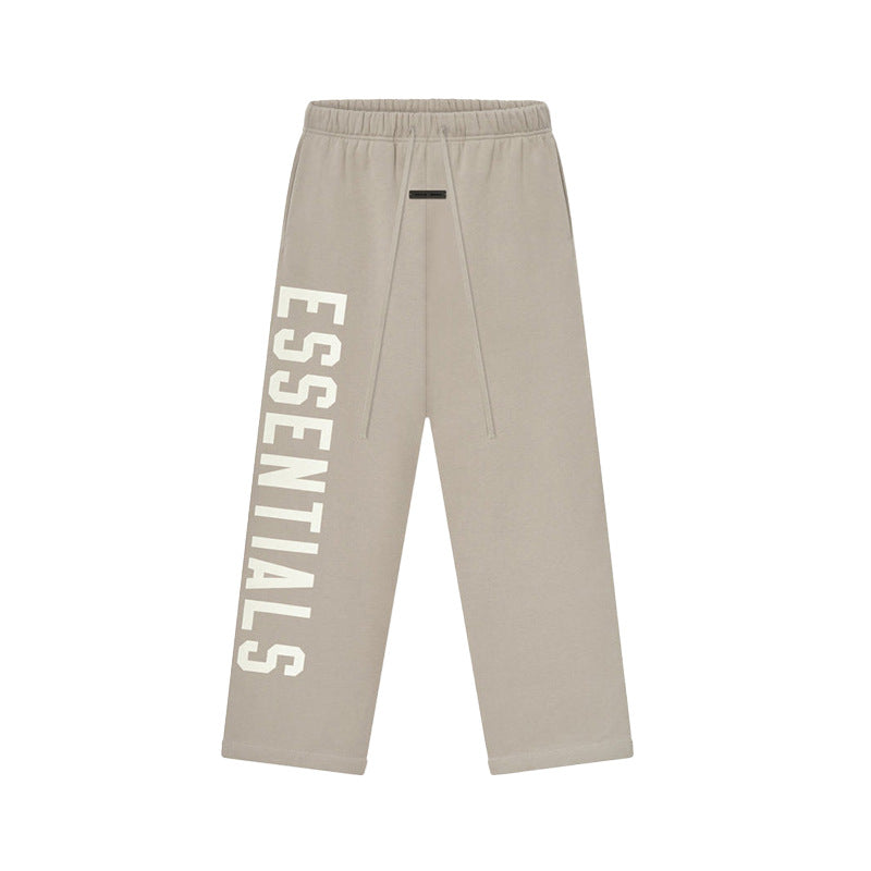 2024 FOG sub-line ESSENTIALS Unisex Straight-leg Sweatpants American Trend Retro Bigfoot Pants