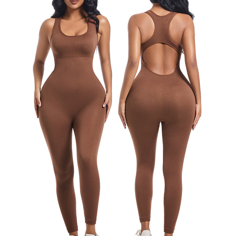 Premium Body Contouring Yoga Jumpsuit For Elite Comfort And Timeless Flexibility