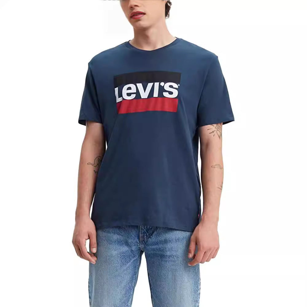 Luxe Letter Script Unisex Tee For Everyday Sophistication With Clean Modern Silhouette