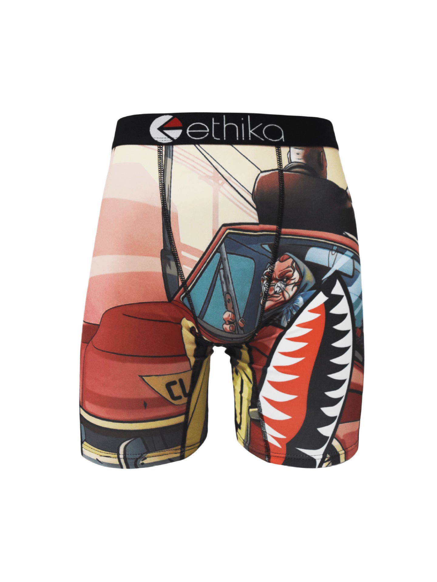 Eth. fashion trend print boxers, men's boxers, beach pants