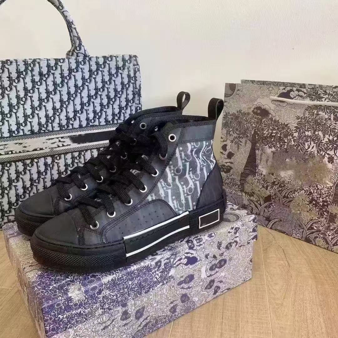 Unisex 2025 spring summer new mesh letter high top casual and versatile little white shoes women's canvas sneakers