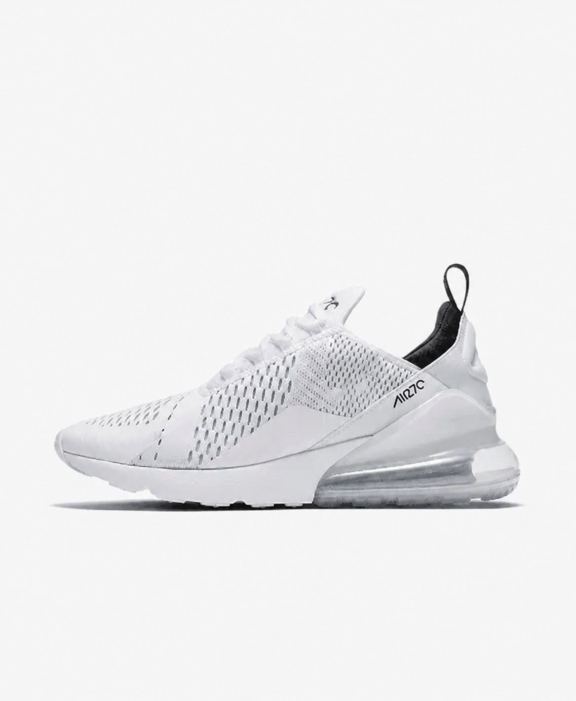 Men's Mesh Lace-Up Sneakers with Visible Heel Air Cushion and Pull Tab