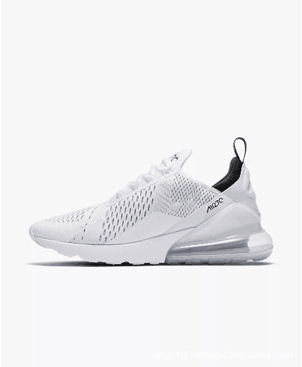 Women's Mesh Lace-Up Sneakers with Visible Air Cushion Heel