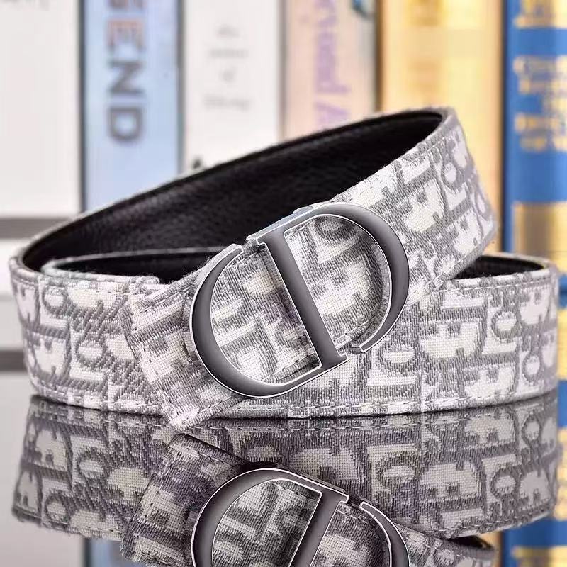 Figure Eight Buckle Belt For Men Premium Interlocking Ring Belt With Sleek Craftsmanship