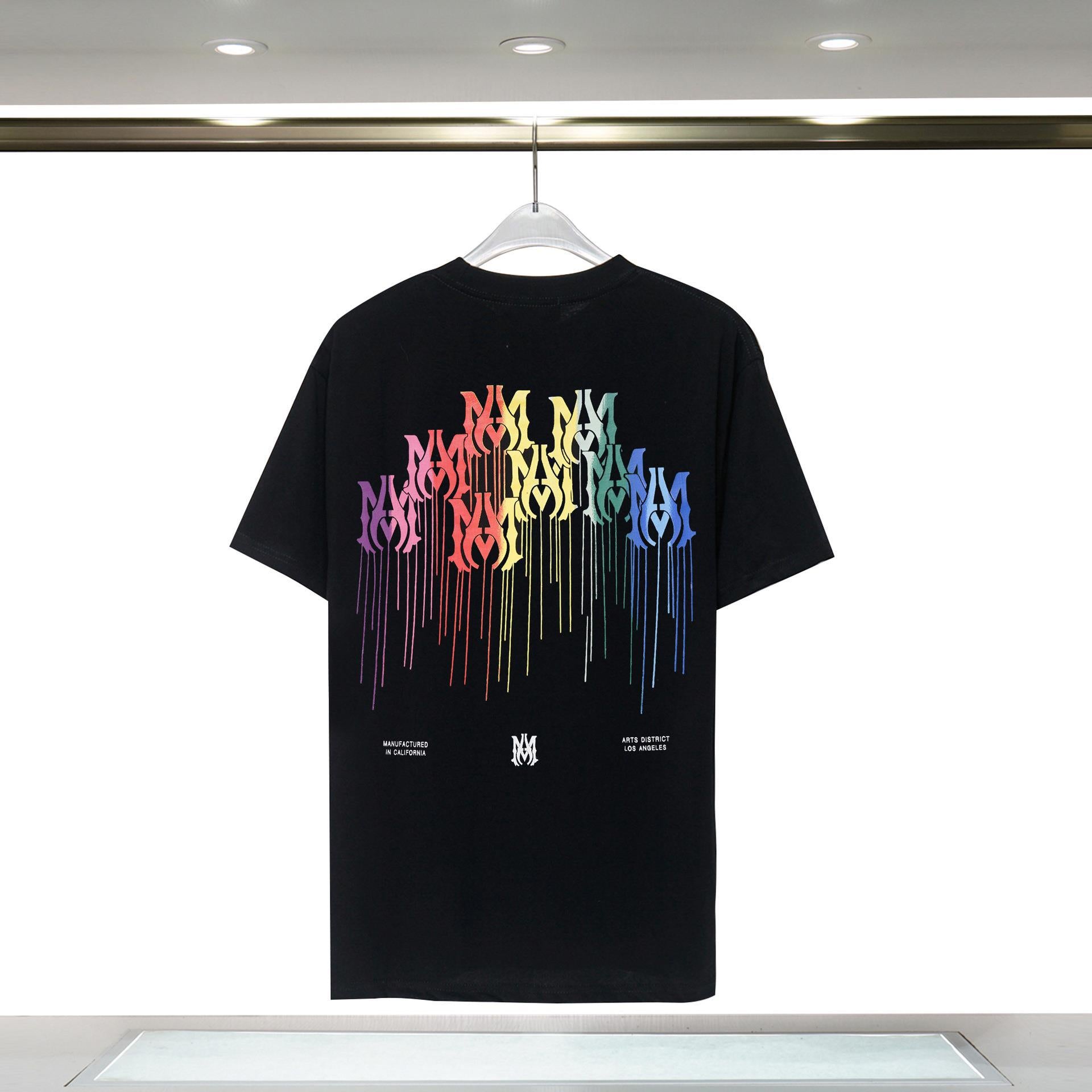Monogram Logo Front Back Crewneck Tee