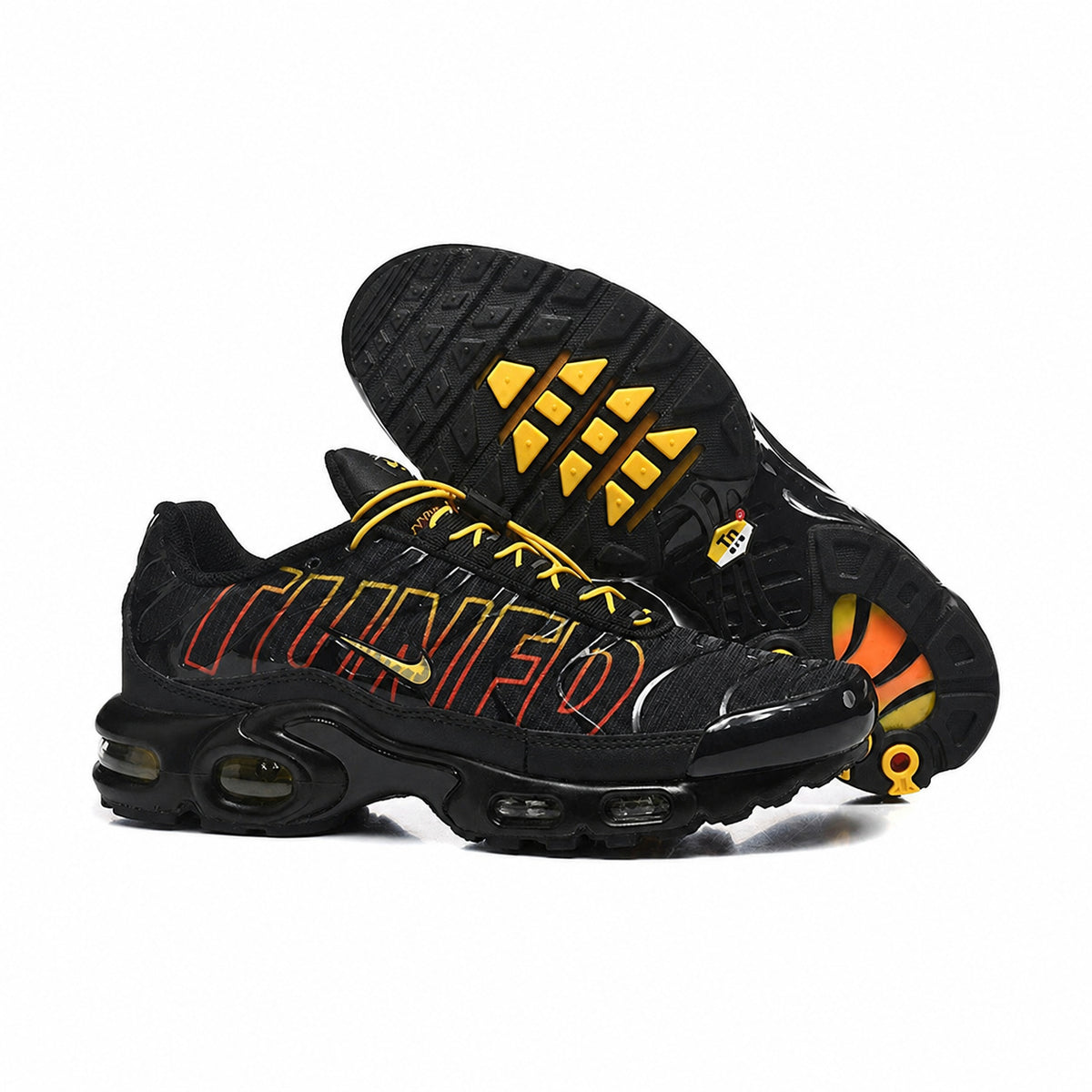 Men's Air-Cushioned Lace-Up Running Shoes