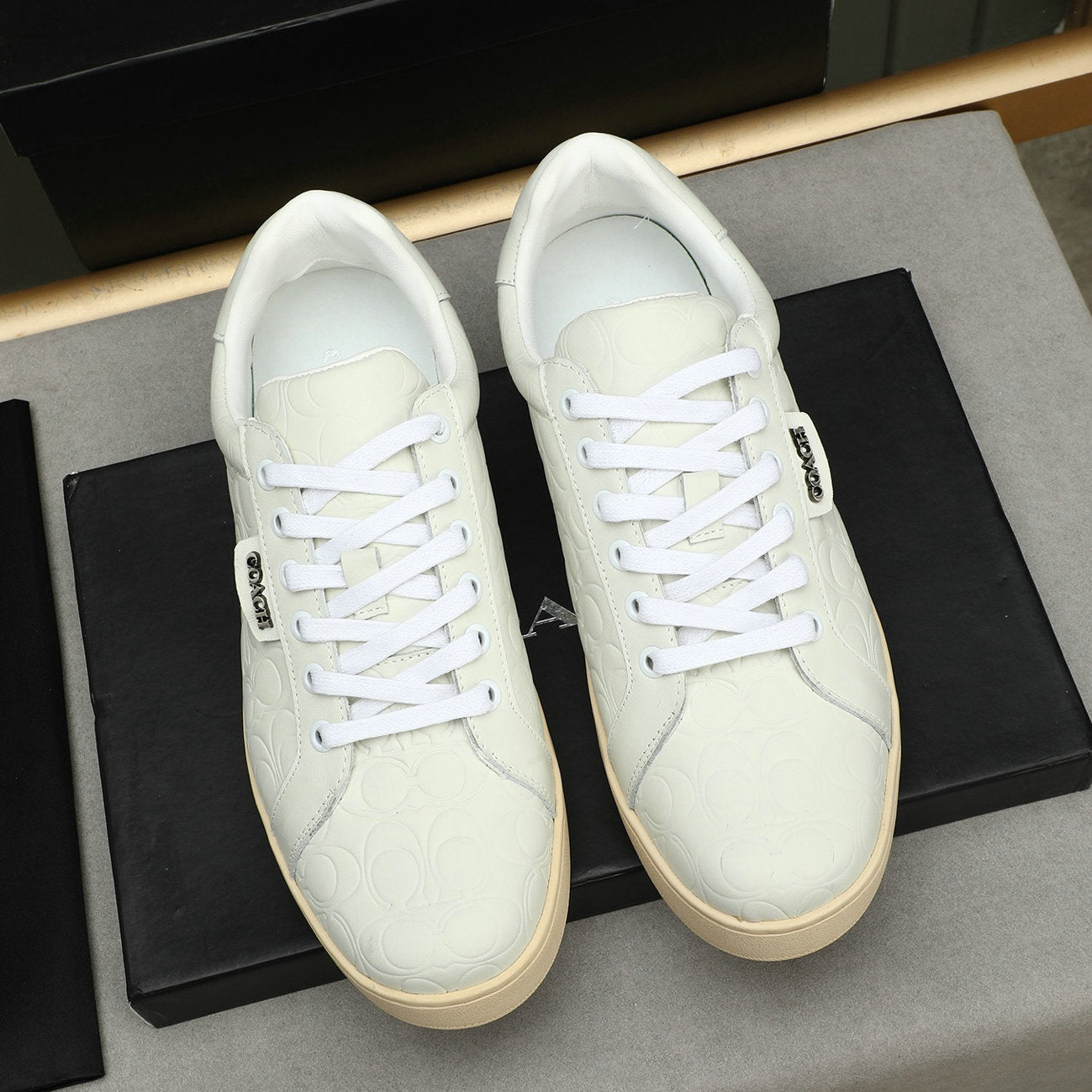 Men's Premium Lace Up Casual Board Sneakers