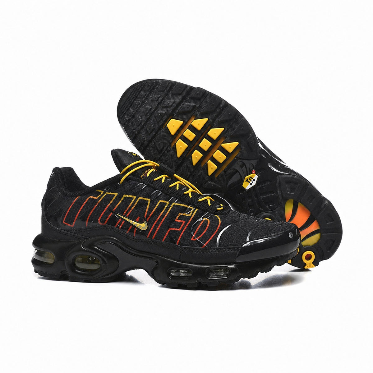 Men's Air-Cushioned Lace-Up Running Shoes