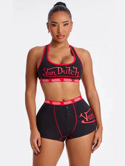 Pulse Luxe Crop Top and Short Set