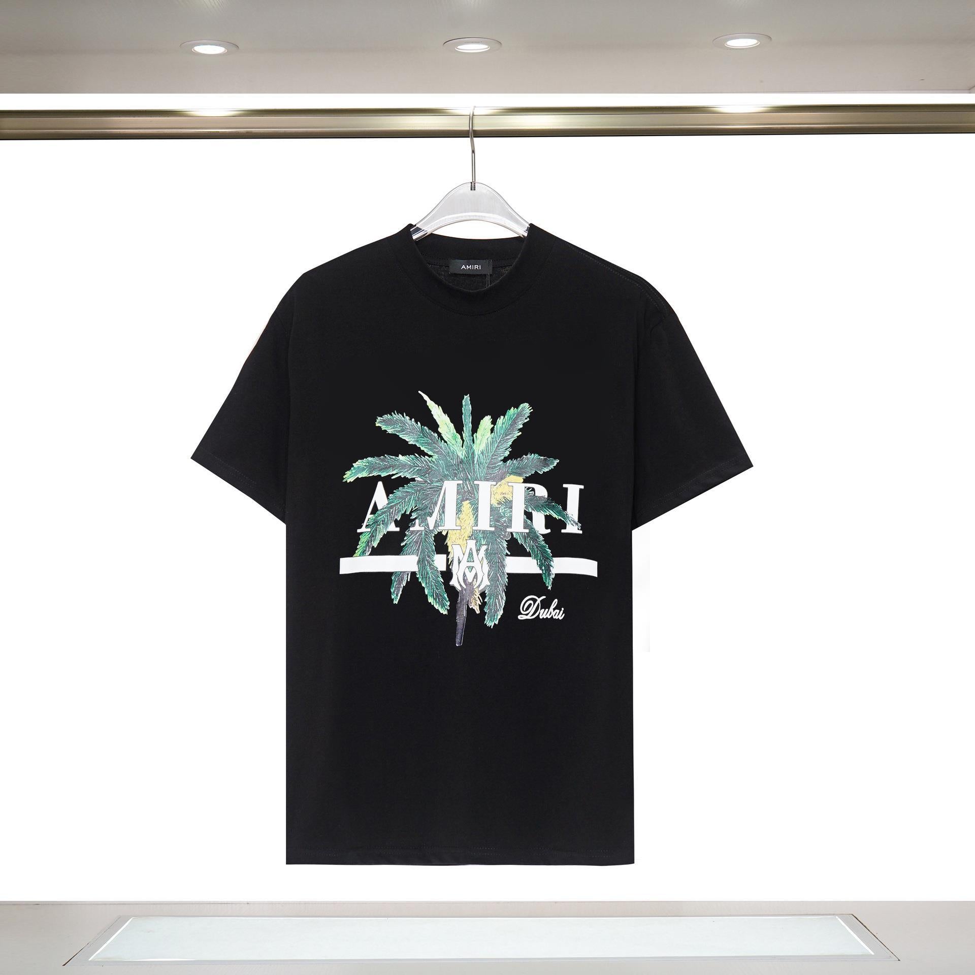 Monogram Logo Front Back Crewneck Tee