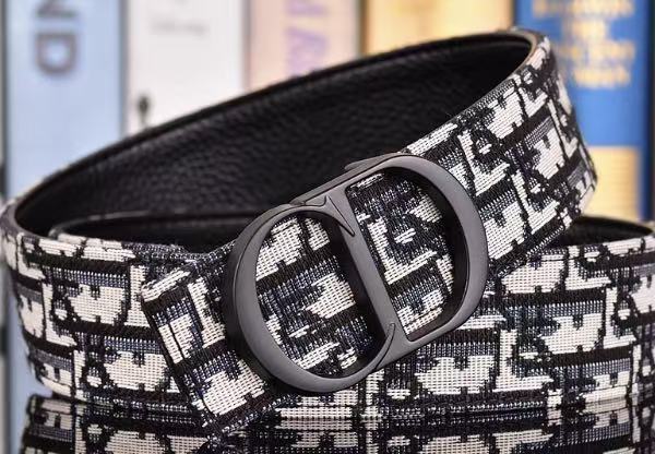 Figure Eight Buckle Belt For Men Premium Interlocking Ring Belt With Sleek Craftsmanship