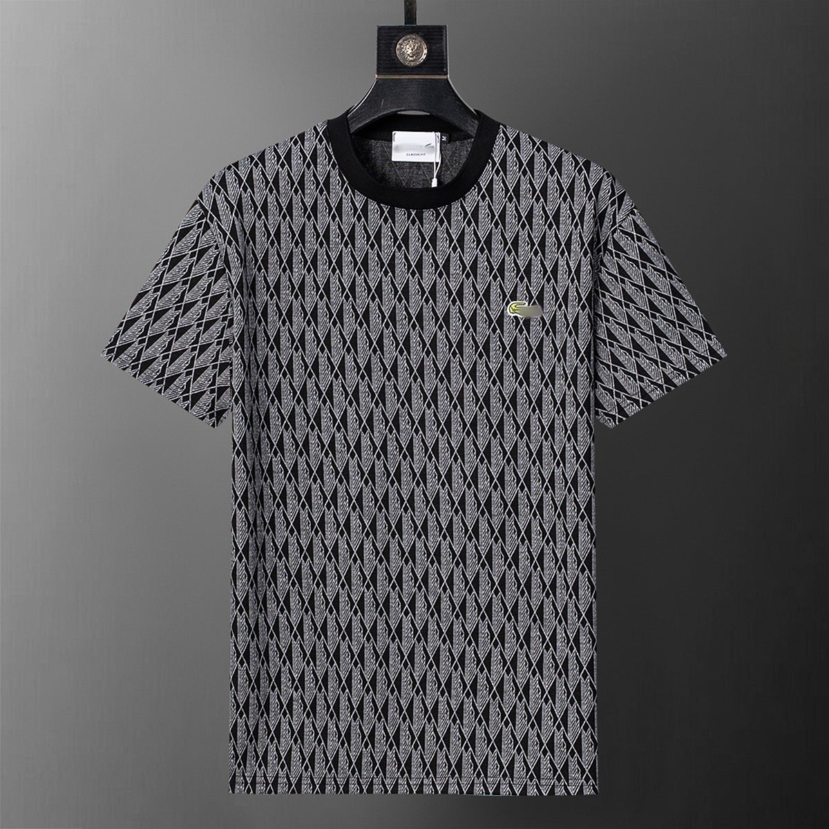 Urban Checkerboard Luxe Tee For Everyday Impact