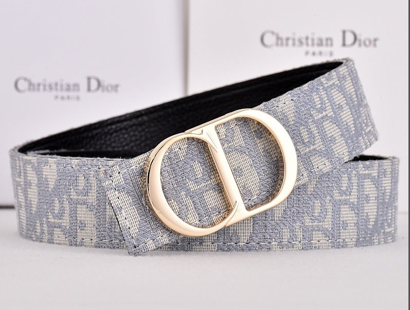 Figure Eight Buckle Belt For Men Premium Interlocking Ring Belt With Sleek Craftsmanship