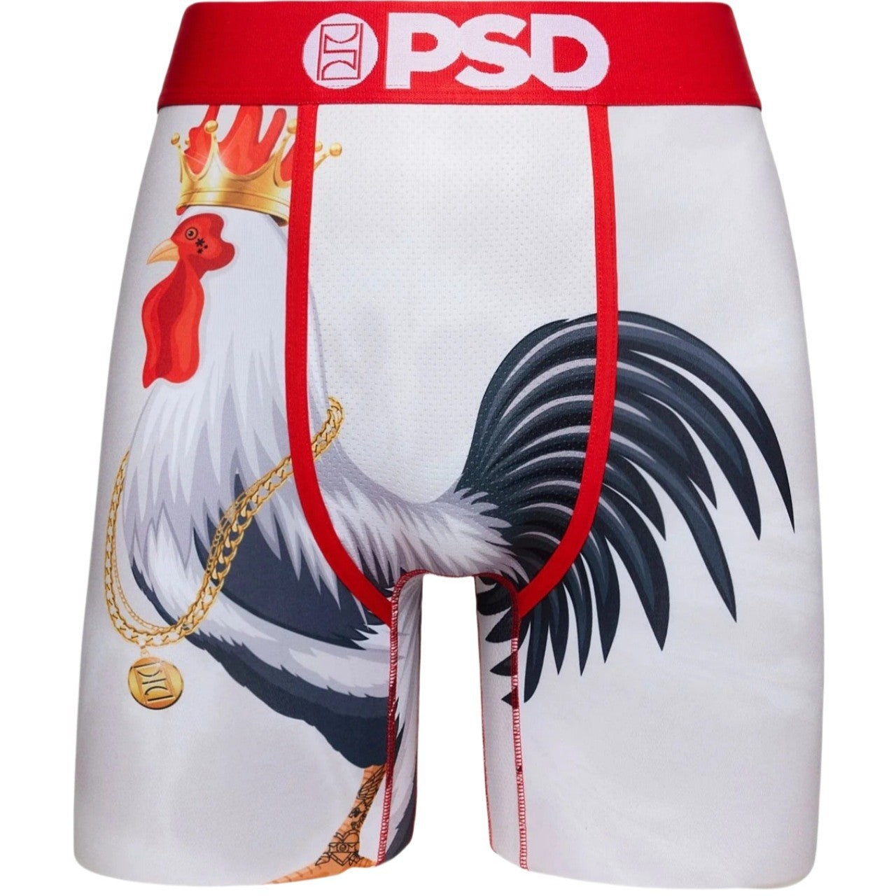 PSD American Men's  Cartoon Print Sports Quick Dry Running Fitness Boxer Shorts Swim Trunks Boys Trend