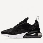 Men's Mesh Lace-Up Sneakers with Visible Heel Air Cushion and Pull Tab