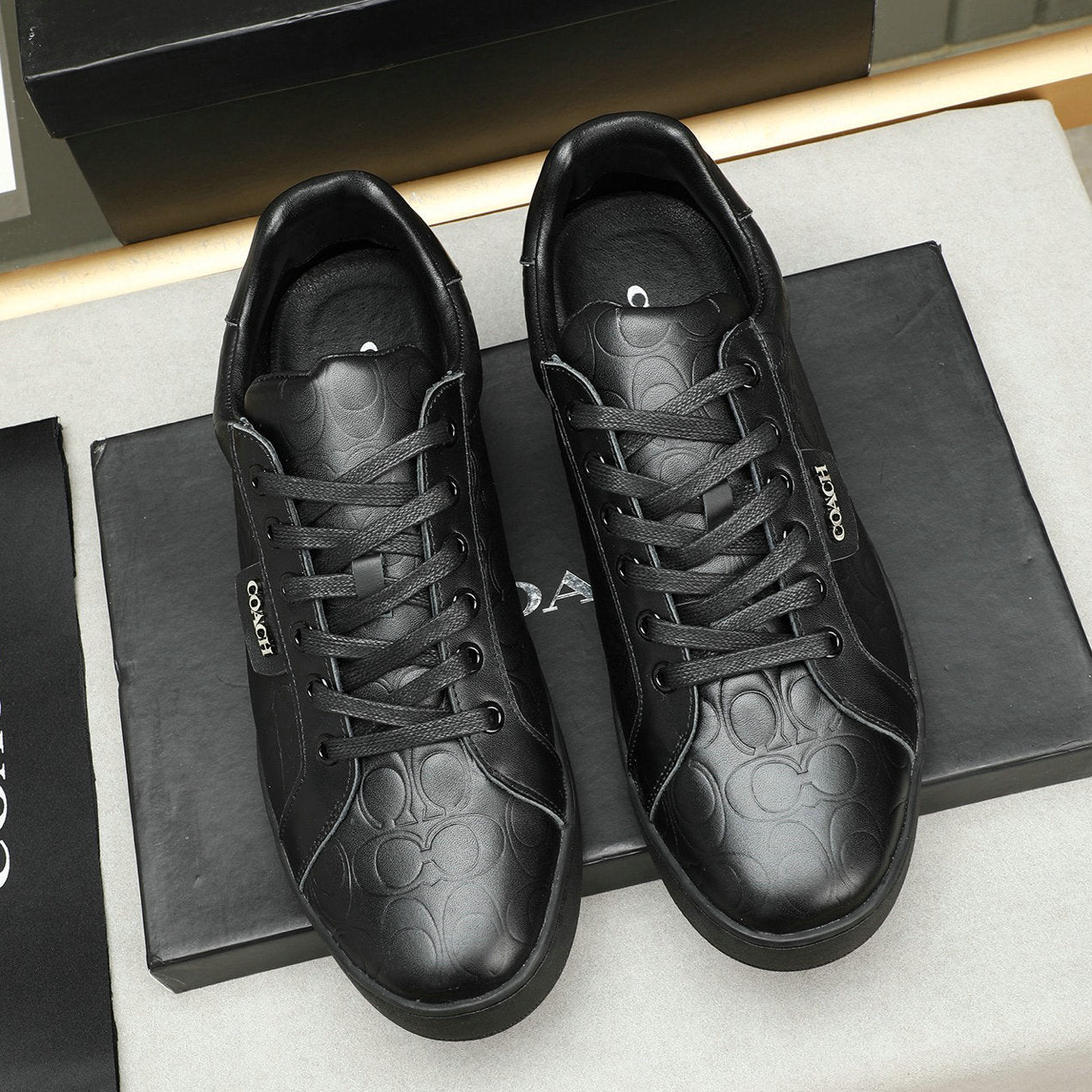 Men's Premium Lace Up Casual Board Sneakers