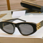 Large Cat Eye Sunglasses with UV Protection
