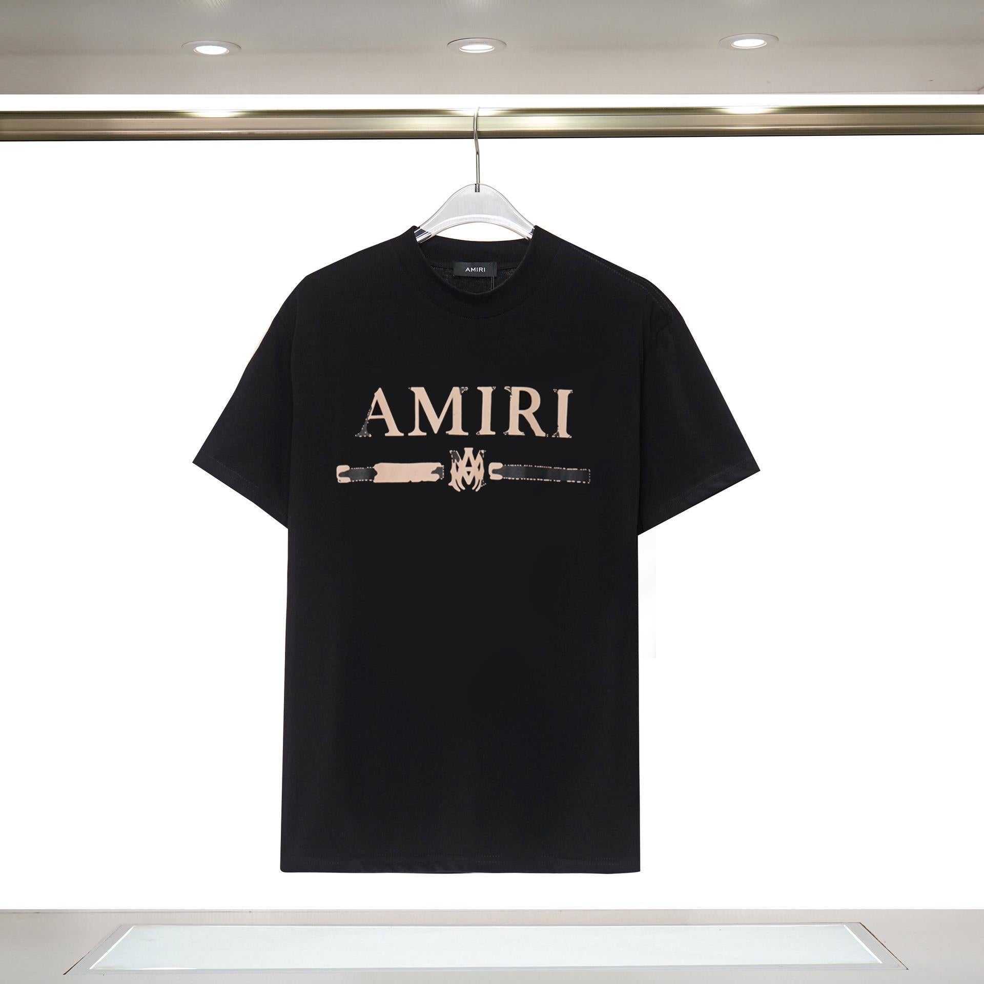 Monogram Logo Front Back Crewneck Tee