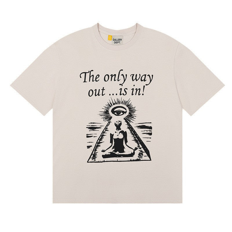 Front Lettering Everyday Tee With Bold Streetwear Inspired Print For Confident Daily Wear That Elevates Any Outfit