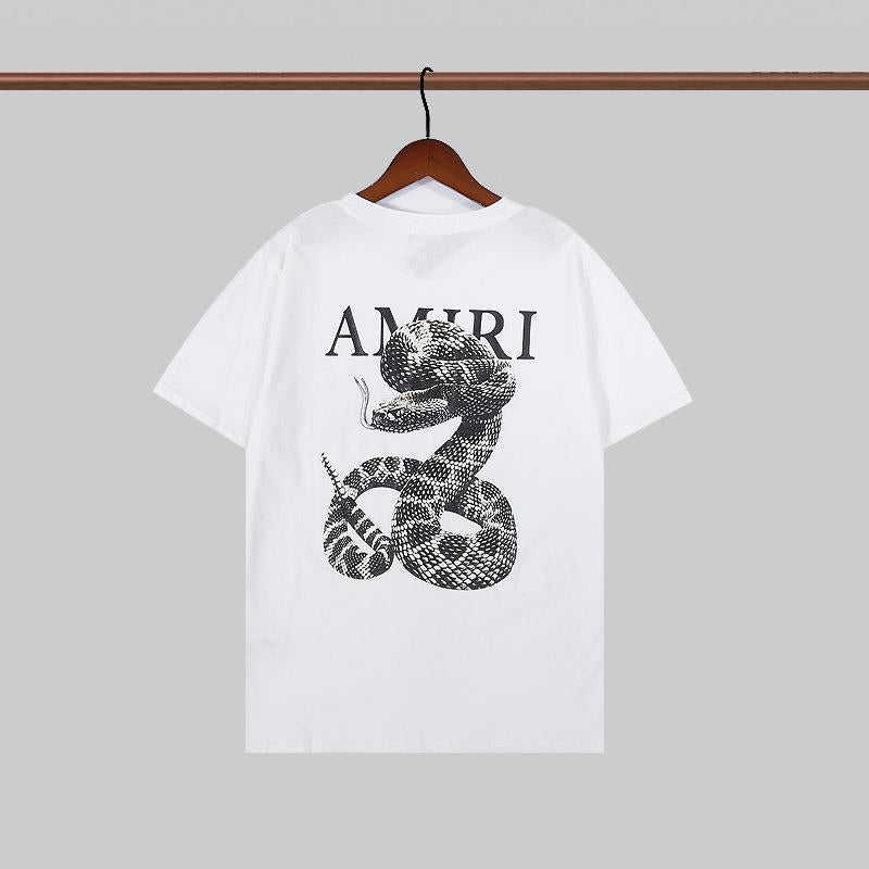 Monogram Logo Front Back Crewneck Tee