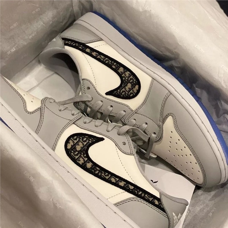 AJ1 Elite Patterned Street Shoes Low