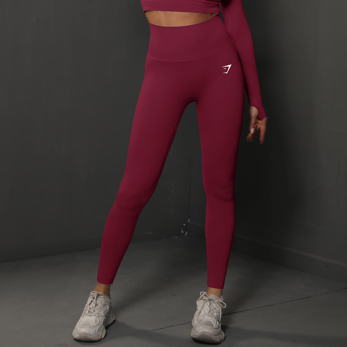 High Waist Ankle-Length Leggings
