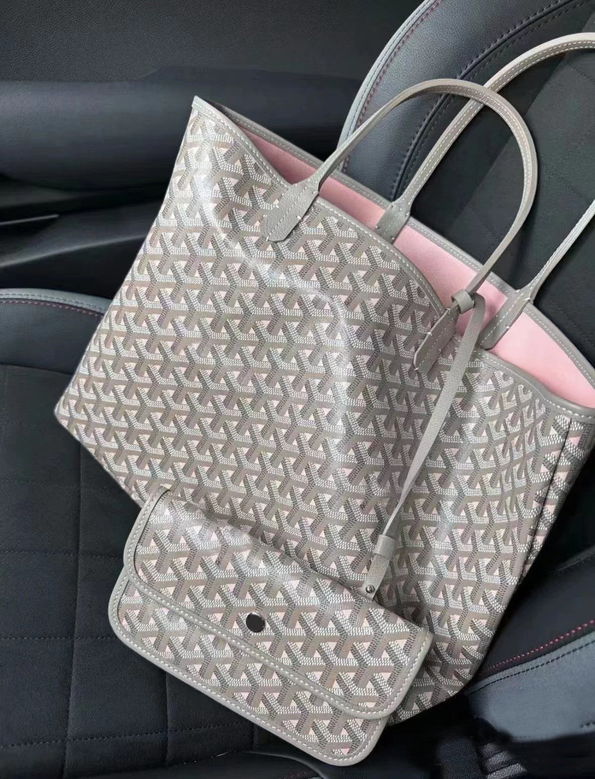 Elite Y Pattern Large Commuter Tote Bag For Women