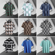 Urban Checkerboard Luxe Tee For Everyday Impact