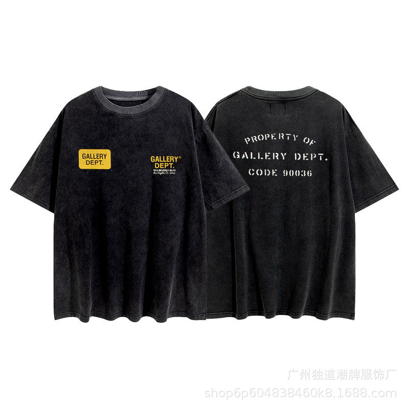 Front Lettering Everyday Tee With Bold Streetwear Inspired Print For Confident Daily Wear That Elevates Any Outfit
