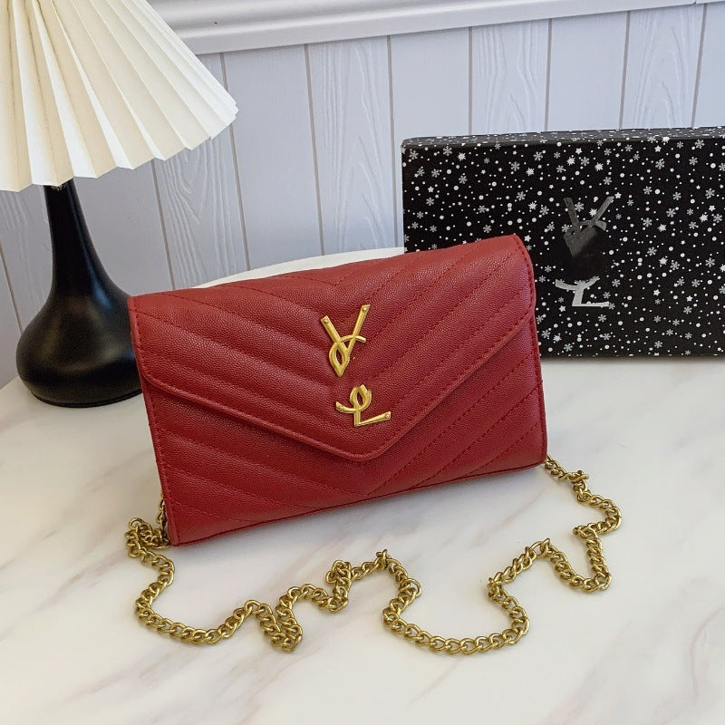Apex Square Envelope Bag With Chain