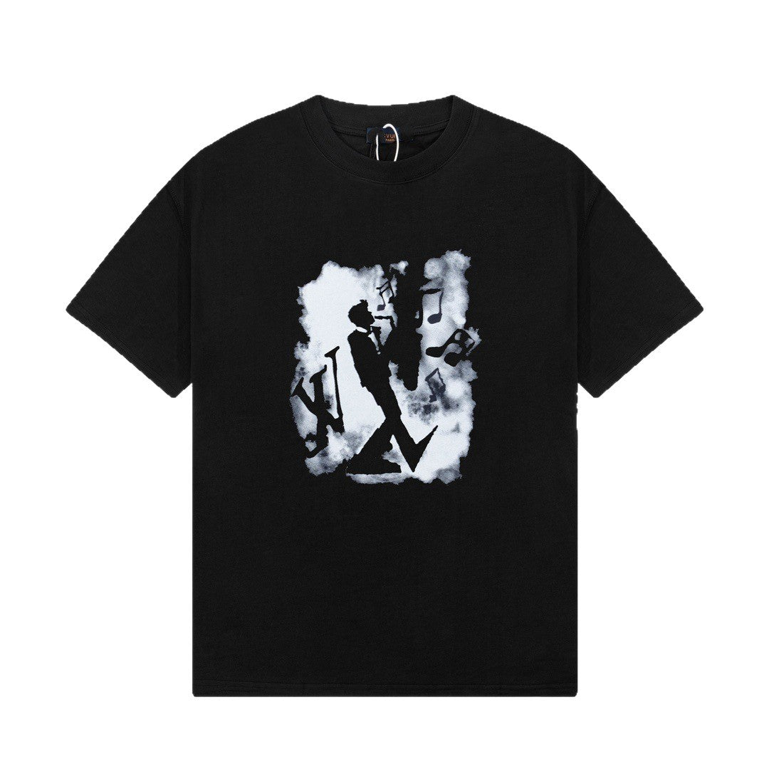 Lux Vector Graphic Tee For All Day Wear